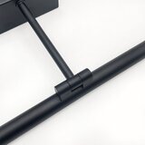  LED kupatilsko svetlo za ogledalo MIRROR, 8W/230V, 4000K, IP44, 60 cm, crno | Eponuda.com
