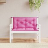 vidaXL Blazina za vrtno klop 2 kosa roza 100x50x7 cm blago Cene