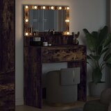  Toaletne mize za spalnice Dimljeni oreh 80 x 39,6 x 135 cm, (5000093164) | Shoptok.si