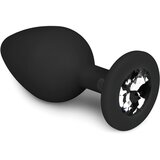 EasyToys - Anal Collection diamond Čep Medium - Crn Cijene