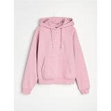 Sinsay Hoodie dukserica s džepom i vezenim natpisom | shoptok.hr