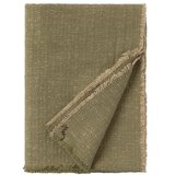 Lorena Canals Kaki zelena bombažna odeja 130x180 cm Handloom – Cene