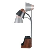  Immax 08999L - LED+CCT prigušiva stona lampa sa bežičnim Qi punjenjem IDEAL LED/8W/230V braon | Eponuda.com