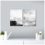 Wallity dekorativna slika od medijapana 2 komada 2P3040MDFCI | ePonuda.com