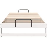  Krevetna konstrukcija Bijelo 100 x 210 cm Čvrsto borovo drvo | shoptok.hr