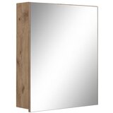 Støraa Stenska kopalniška omarica v hrastovem dekorju z ogledalom 60x70 cm Wisla – | Shoptok.si