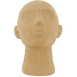 PT LIVING Peščeno rjava dekorativna figurica Face Art, višina 22,8 cm Cene
