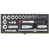 Proxxon Industrial Industrial Set nasadnih ključev (24 -del., Velikost pogona: ⅜″ štirikotni del nastavka) | Shoptok.si