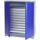 KÜPPER 70697 visoki ormar za alat (Š x V x D) 91 x 110 x 45 cm plava boja, srebrna Cijene