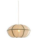 Light & Living Kremno bela viseča svetilka s tekstilnim senčilom Mirelys – | Shoptok.si