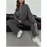 Laluvia Anthracite Charlie Tracksuit Set