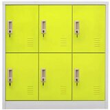  Ormarići s ključem 5 kom svjetlosivi/zeleni 90x45x92 5 cm čelik | shoptok.hr