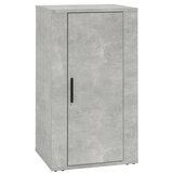 Maison Chic Komoda - Predalnik betonsko siva 40x33x70 cm inženirski les, (21720917) | Shoptok.si