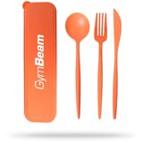 GymBeam Set pribora za jelo 2GO Orange Cijene