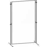  funkcijska predelna stena iz akrilnega stekla, s ploskimi t-nogami, vxš 1800 x 1000 mm, osnovni element | Shoptok.si