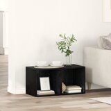 vidaXL TV omarica 2 pcs Črna 37 x 35 x 37 cm Konstruiran les Cene