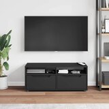 TV ormarić VISNES crni 100x40x38 cm izrađeno drvo | shoptok.hr