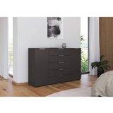 Rauch Möbel KOMODA, barve grafita, barve kroma | Shoptok.si