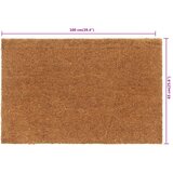  Otirač prirodni 65x100 cm čupavi od kokosovih vlakana | shoptok.hr
