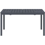 Vanjski stol za večeru 2 pcs Antracit 210 x 90 x 73 cm Čelik | shoptok.hr