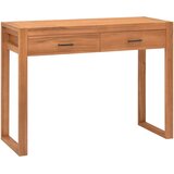  Radni stol s 2 ladice 100 x 40 x 75 cm od reciklirane tikovine | shoptok.hr
