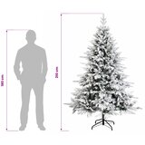  Umjetno božićno drvce s nogom 210 cm PVC i metal | shoptok.hr