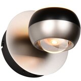 Trio Select Crna/u srebrnoj boji LED zidna lampa Orbit – | shoptok.hr