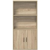 vidaXL Knjižna omara sonoma hrast 60x24x120 cm inženirski les | Shoptok.si