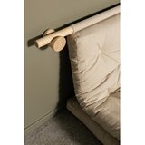 Karup Design Temno zelena raztegljiva sedežna garnitura iz rebrastega žameta 180 cm Hooked – | Shoptok.si