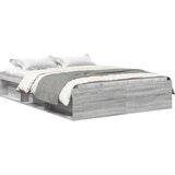  Okvir za krevet boja hrasta 150 x 200 cm veliki bračni | shoptok.hr