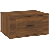  Zidni noćni ormarić Smeđi hrast 50x36x25 cm | shoptok.hr