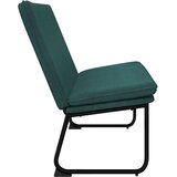  Klupa tamnozelena 100 x 75 x 76 cm od tkanine | shoptok.hr