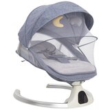  njihalica za bebe marsi – siva boja (bluetooth, detekcija pokreta, 5 brzina) | ePonuda.com