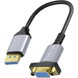 Kabel adapter DisplayPort na VGA Full HD 1080p, Črna, (5000220203)