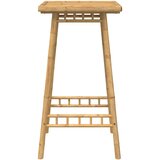 Vanjski barski stol kvadratni 55x55x100 cm bambus | shoptok.hr