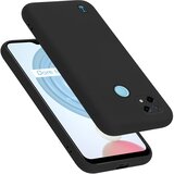  Ohišje, združljiv z Realme v tekoči črni barvi - zaščitni pokrov iz fleksibilnega silikona TPU, (20694416) | Shoptok.si