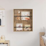  Polica za časopise s policom Umjetnički hrast 60 x 12 x 70 cm | shoptok.hr