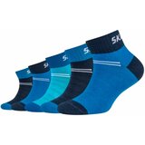 Skechers mesh ventilation quarter boys and grils 5ppk socks sk42055-5801 | shoptok.hr