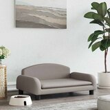  Krevet za pse smeđesivi 70 x 45 x 30 cm od tkanine | shoptok.hr
