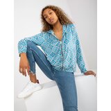 RUE PARIS Sweatshirt-RV-BL-8187.28-light blue | Shoptok.si