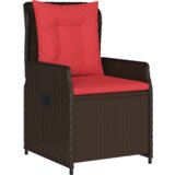  Vrtni blagovaonski set 5 komada smeđa poli ratan | shoptok.hr