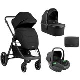 Kikka Boo kolica Ava 3in1 set sa I-SIZE autosedištem i tvrdom korpom Black (KKB13065) | ePonuda.com