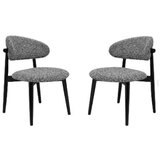 Modena Trpezarijska stolica Albero Rustica Black - set 2 stolice | Eponuda.com