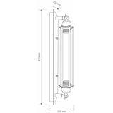 Zidna lampa RETRO 1xE27/20W/230V crna | Eponuda.com