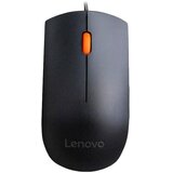 Lenovo Wired USB Mouse 300 Black 1600 DPI 3 left click right click scroll click | Eponuda.ba