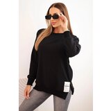Kesi Women's oversized long-sleeve sweatshirt black Cijene