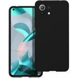  Maska SILIKONSKA za XIAOMI Mi 11 Lite 5G / Mi 11 Lite LTE ( 4G ) crna | shoptok.hr