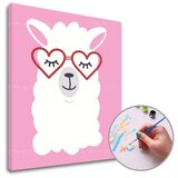  Slikanje po brojevima ZALJUBLJENA LAMA - Level Starter | shoptok.hr