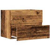 vidaXL Kopalniška omarica star les 60x38,5x45 cm inženirski les | Shoptok.si