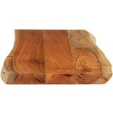 vidaXL Stolna ploča 90x40x3 8 cm pravokutna bagremovo drvo živi rub | shoptok.hr